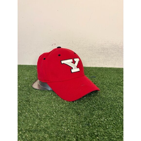 Youngstown State Penguins hat cap fitted one size OSFA red flex fit Top of world - Picture 2 of 8